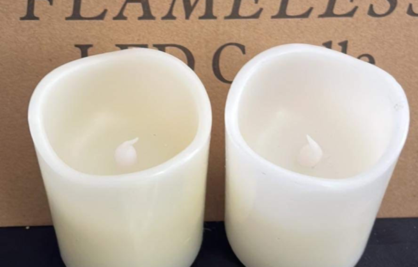 Bougies DEL sans flamme / Flameless LED Candles