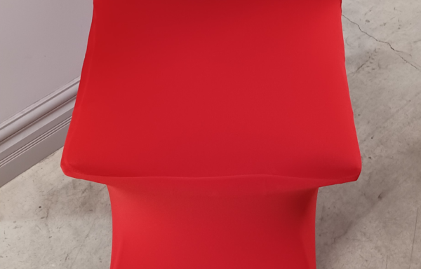 Couvre-chaise spandex – Rouge / Spandex chair cover – Red